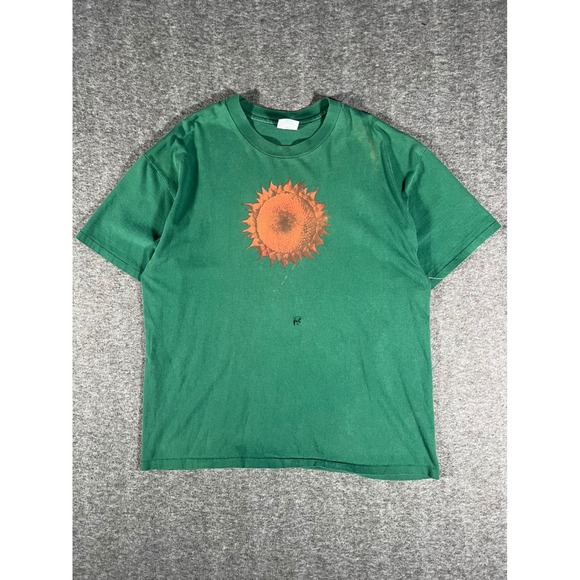 Hanes Other - Vintage 90s 311 Sunflower Band T-Shirt XL Green Hanes Heavyweight Made in USA